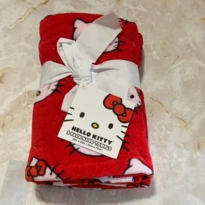 Hello kitty bathroom hand towels